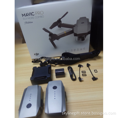 DJI Mavic Pro Platinum Fly More Combo quadcopter 4K HD Video Recording drone 7 KM Remote Control 30 mins